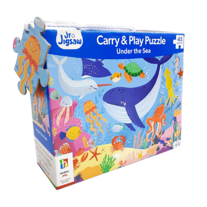 Picture of JR JIGSAW CARRY AND PLAY PUZZLE-UNDER THE SEA