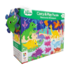 Picture of JR JIGSAW CARRY AND PLAY PUZZLE-ROARSOME DINOSAURS