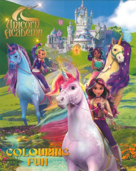 Picture of UNICORN ACADEMY COLORING FUN 