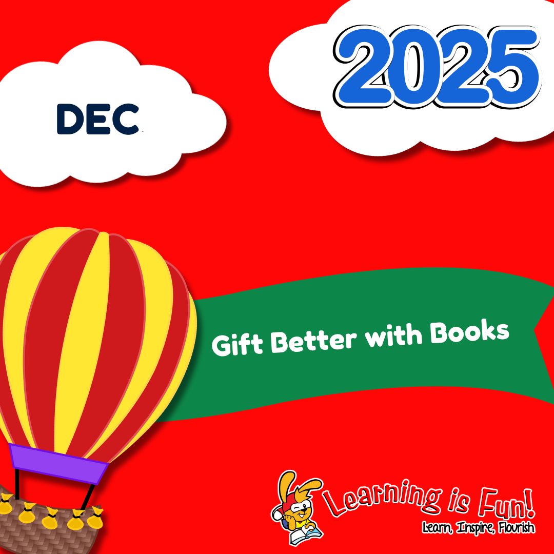 Picture for blog post DECEMBER 2025 | Gift Better with Books